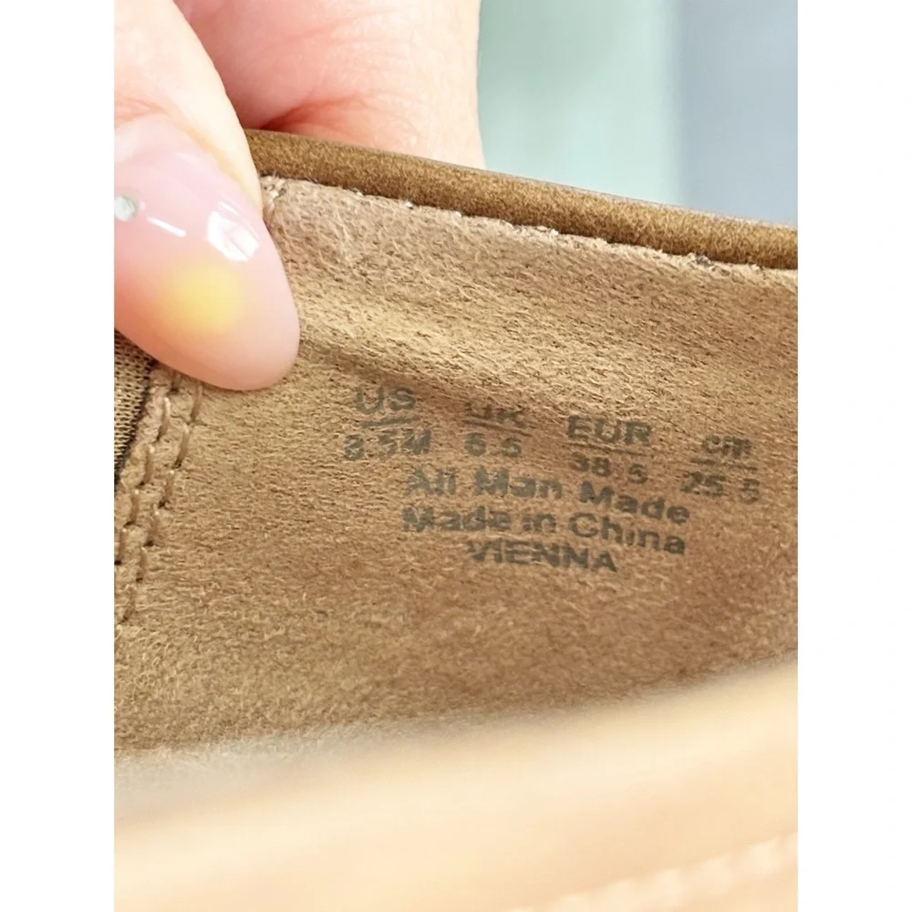 LifeStride Velocity Tan Driving Loafers Gold Bit Comfort Flats | Size 8.5M - Picture 12 of 12